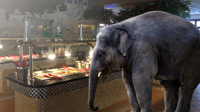 elephant buffet