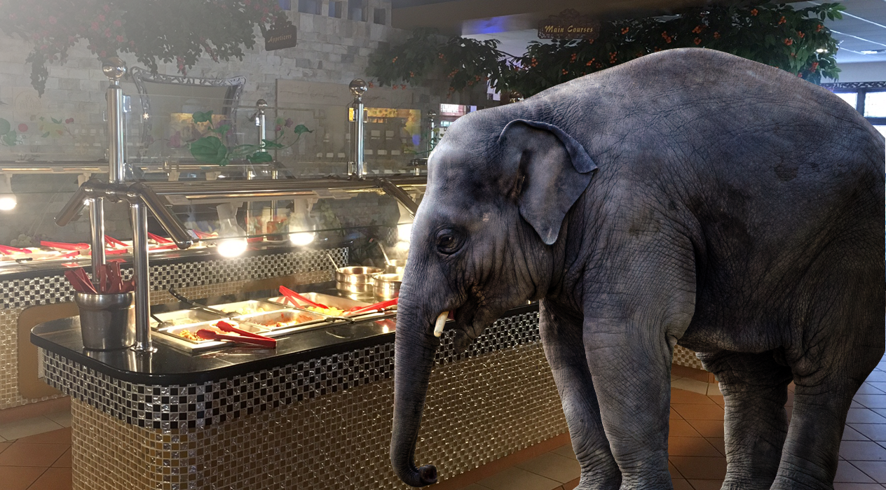 elephant buffet
